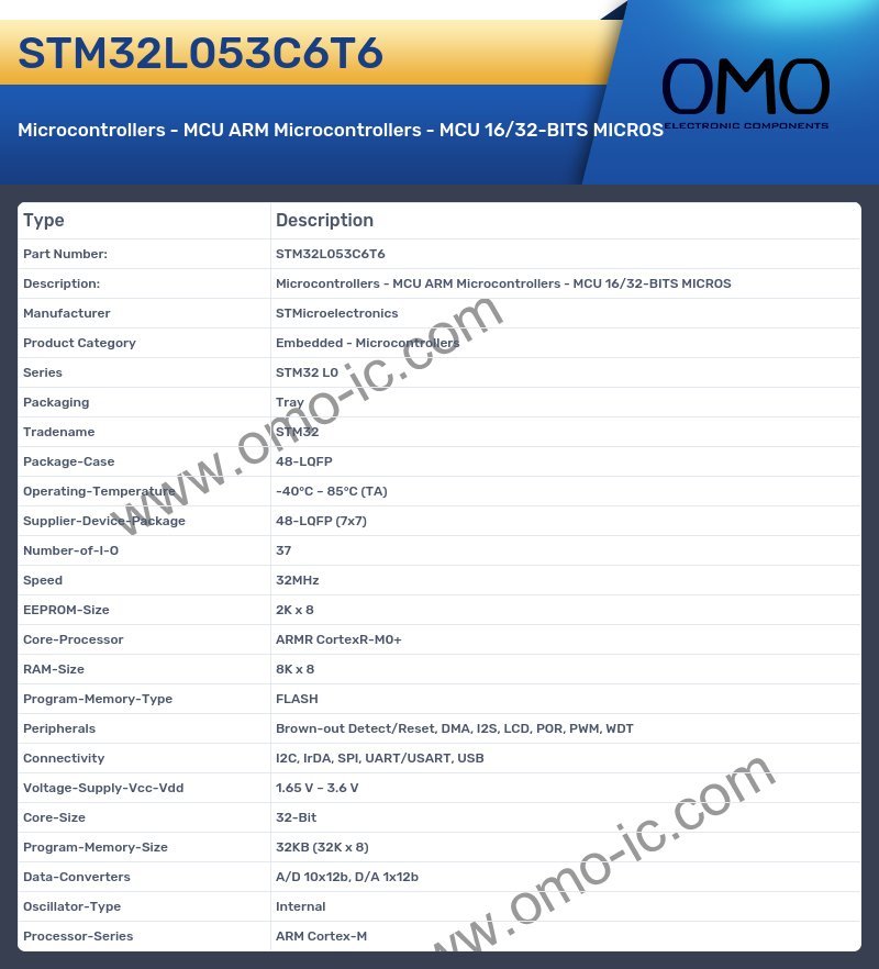 STM32L053C6T6