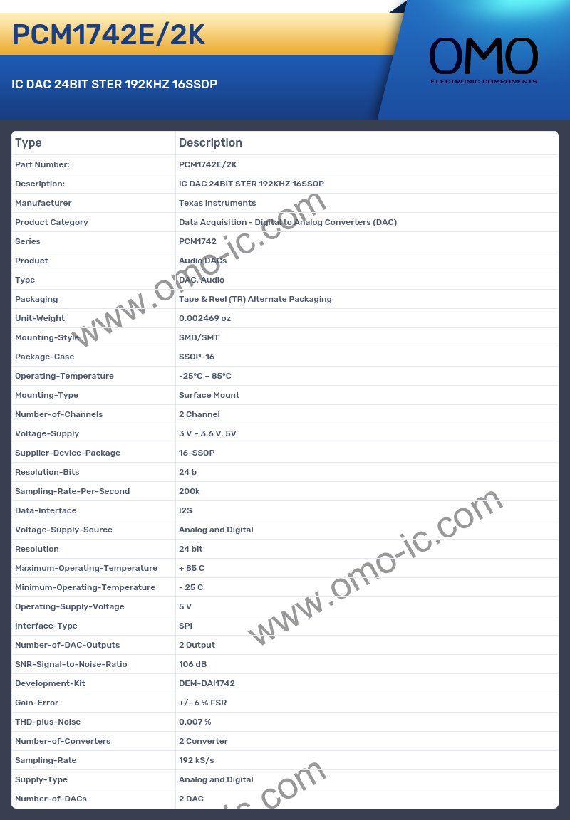 PCM1742E/2K