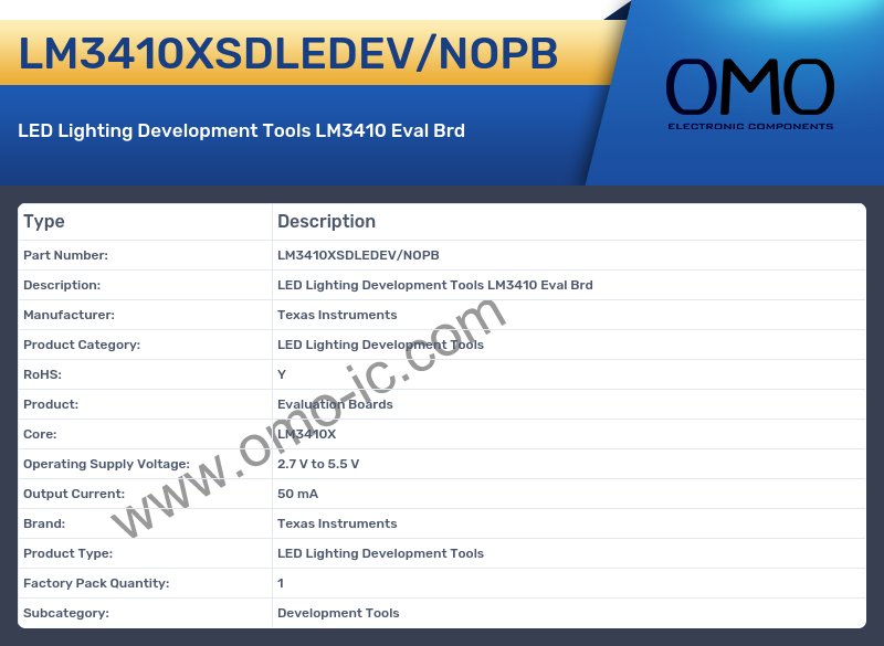 LM3410XSDLEDEV/NOPB
