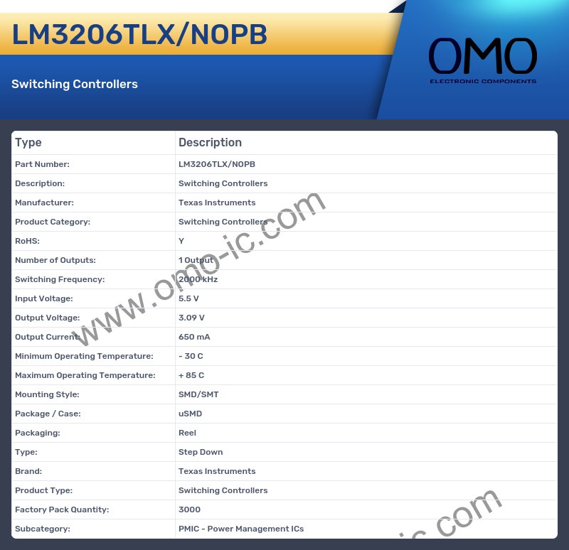 LM3206TLX/NOPB