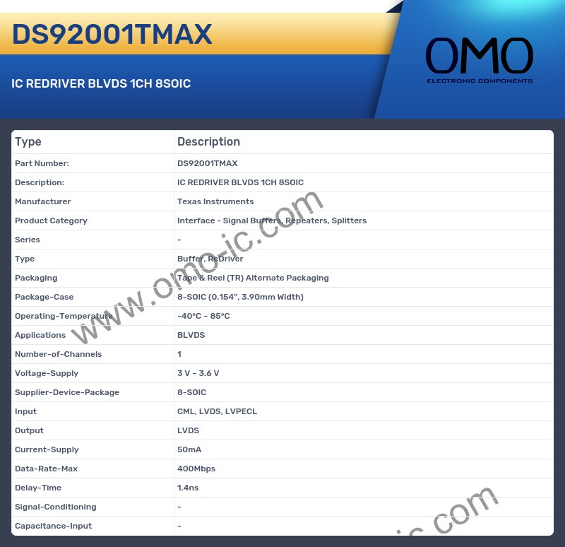 DS92001TMAX