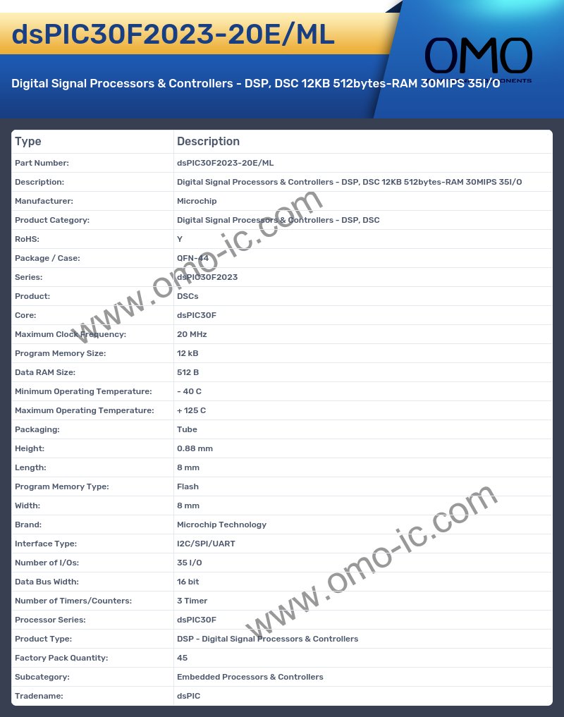 dsPIC30F2023-20E/ML