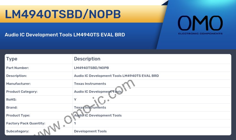 LM4940TSBD/NOPB