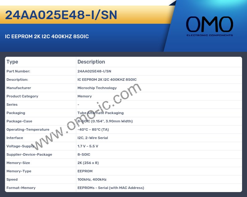24AA025E48-I/SN