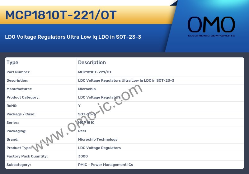 MCP1810T-221/OT