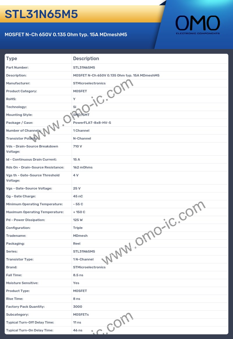 STL31N65M5