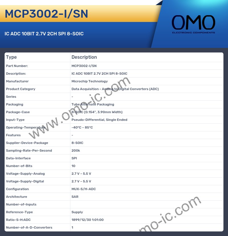 MCP3002-I/SN