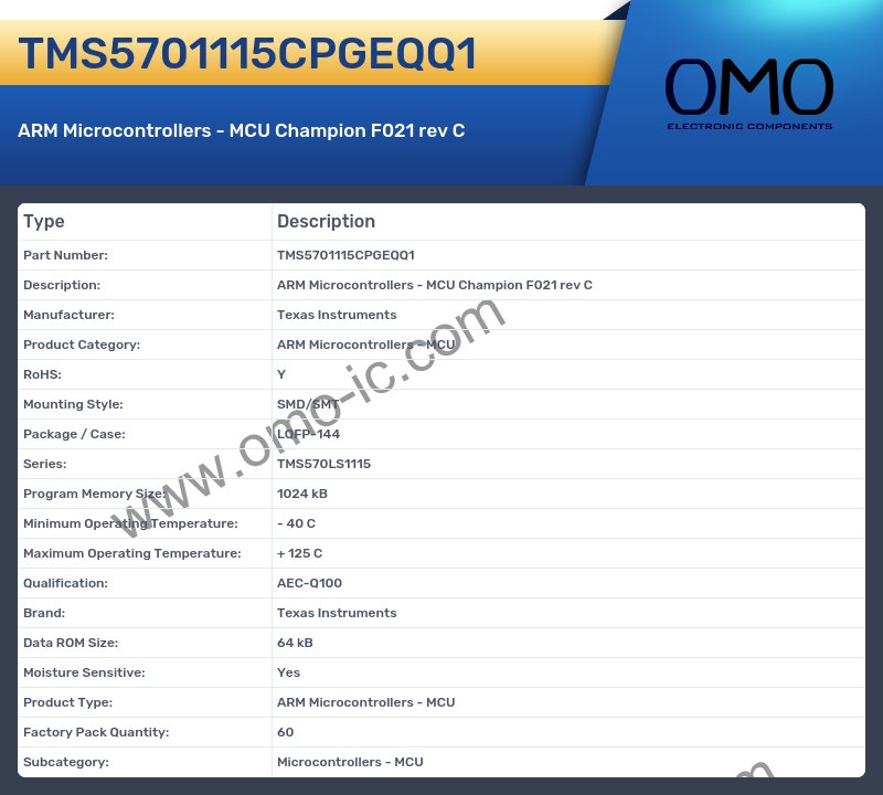 TMS5701115CPGEQQ1