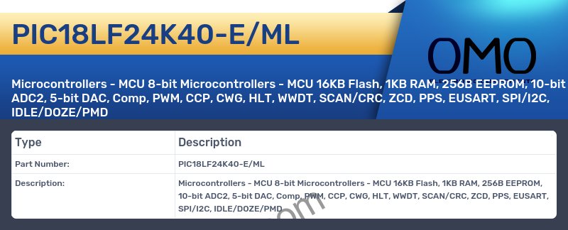 PIC18LF24K40-E/ML