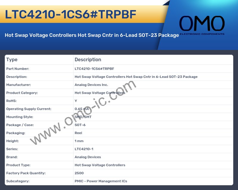 LTC4210-1CS6#TRPBF