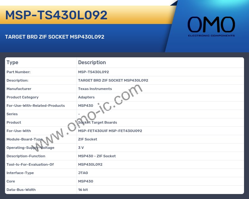 MSP-TS430L092