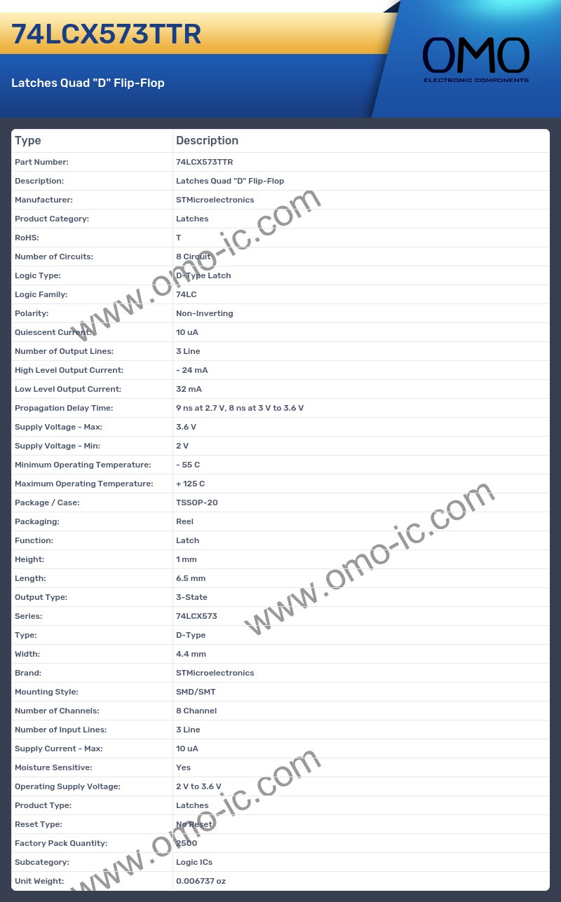 74LCX573TTR