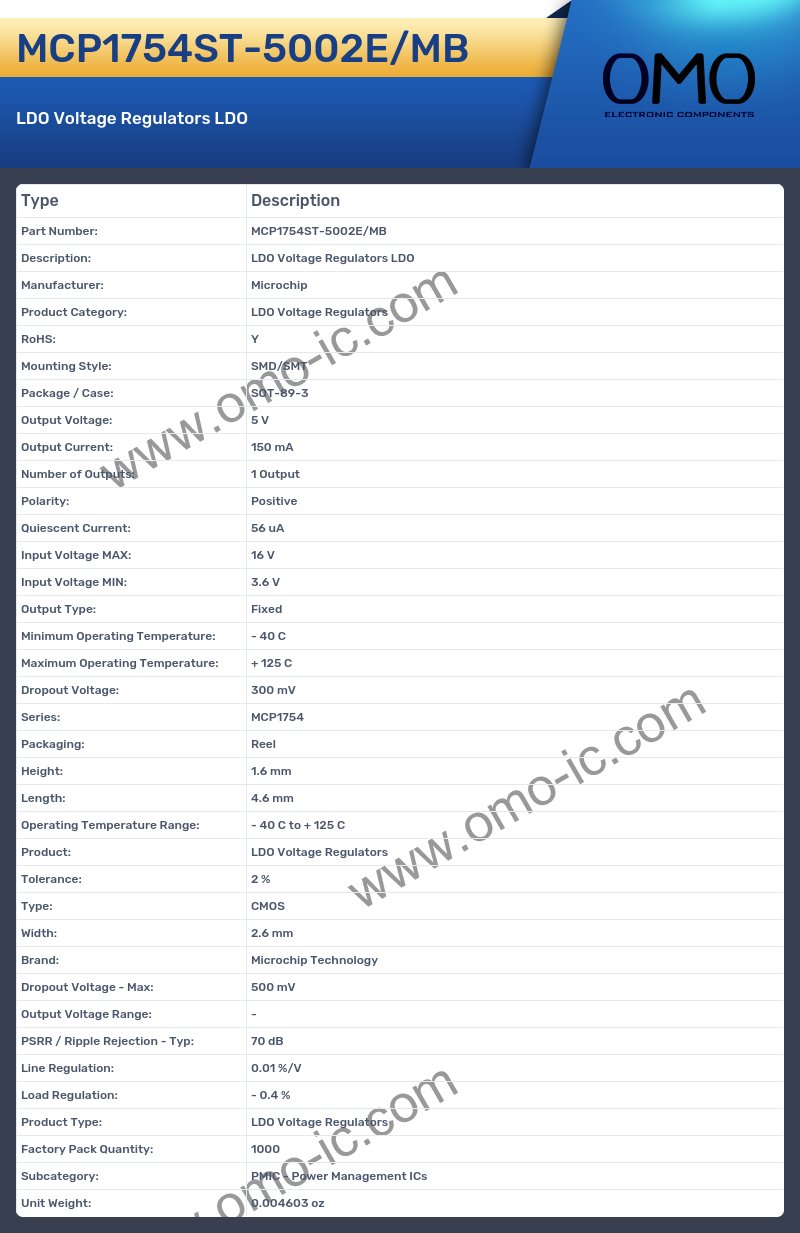 MCP1754ST-5002E/MB
