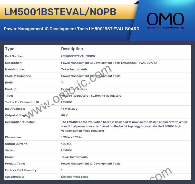 LM5001BSTEVAL/NOPB