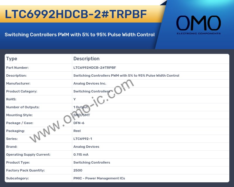 LTC6992HDCB-2#TRPBF