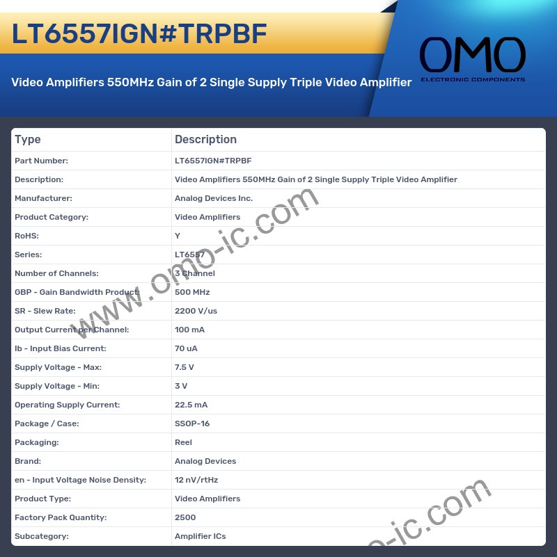 LT6557IGN#TRPBF