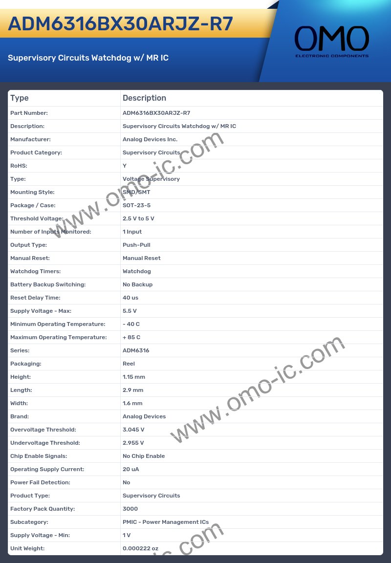 ADM6316BX30ARJZ-R7