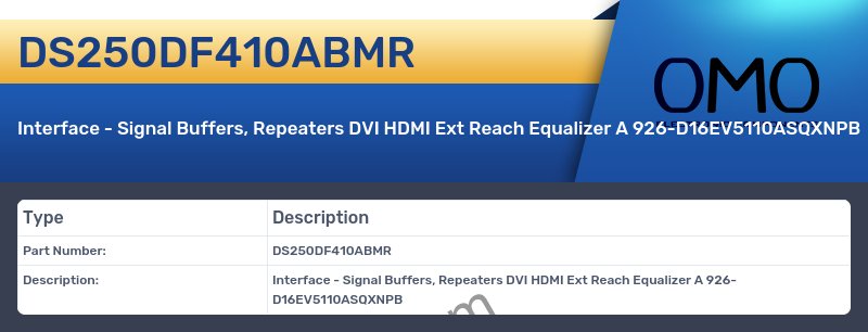 DS250DF410ABMR
