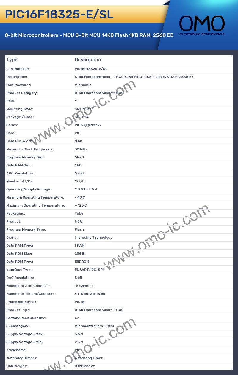 PIC16F18325-E/SL