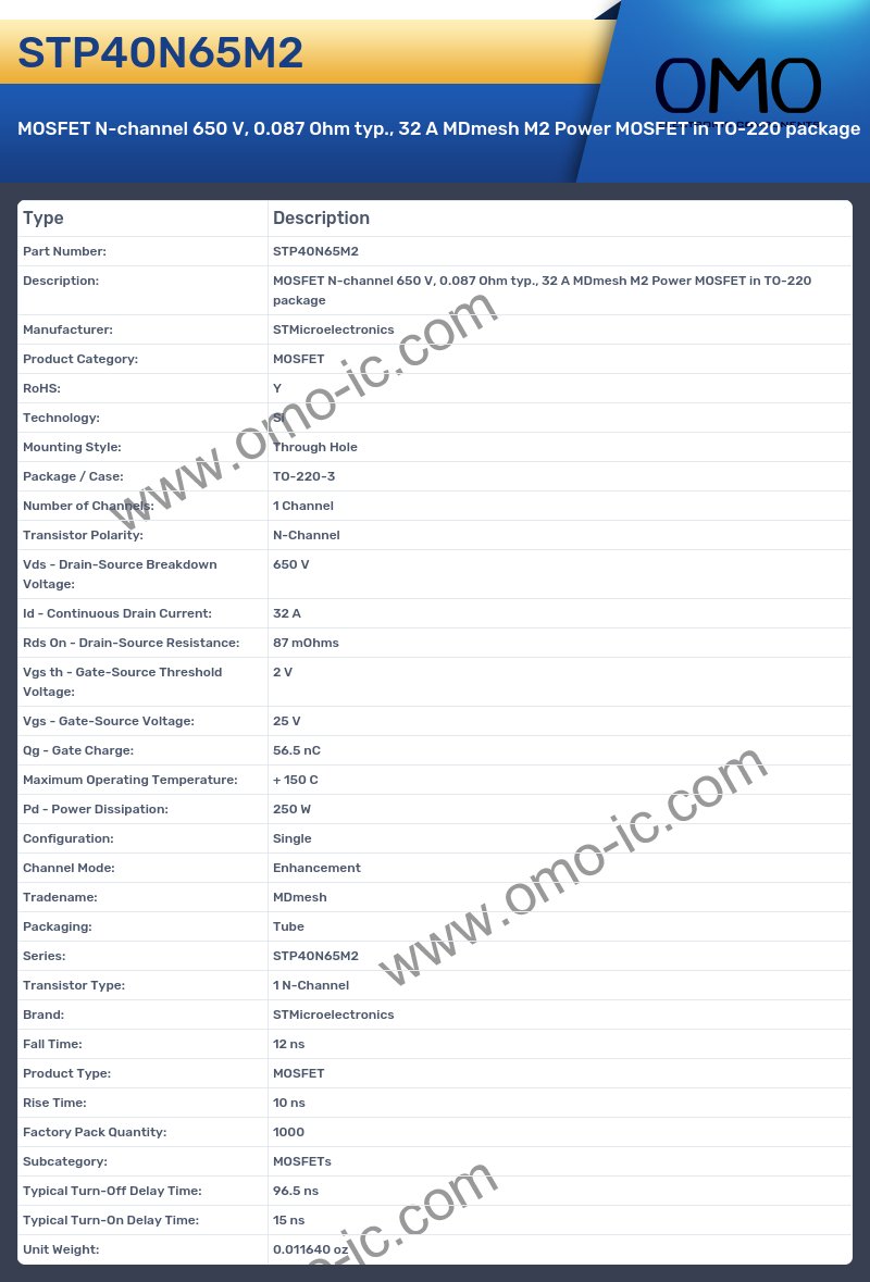 STP40N65M2
