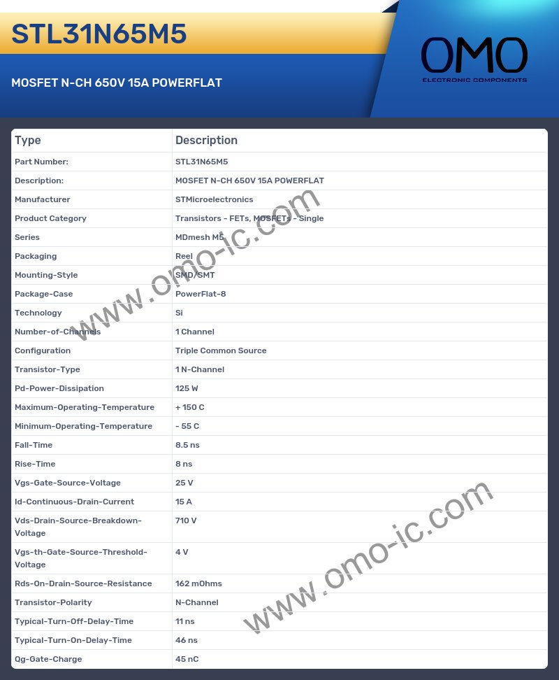 STL31N65M5