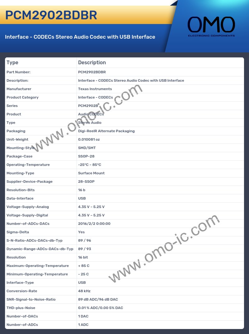 PCM2902BDBR