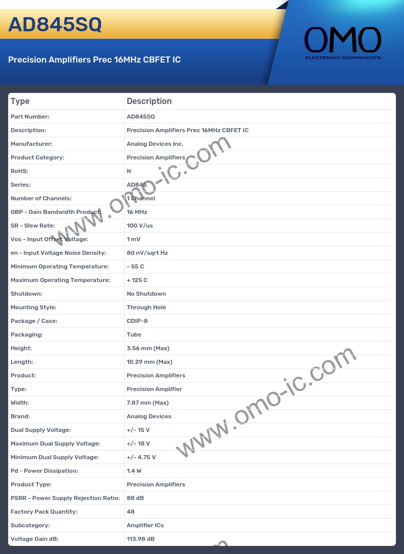 AD845SQ