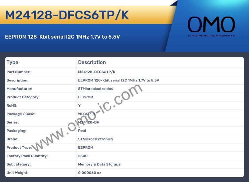 M24128-DFCS6TP/K