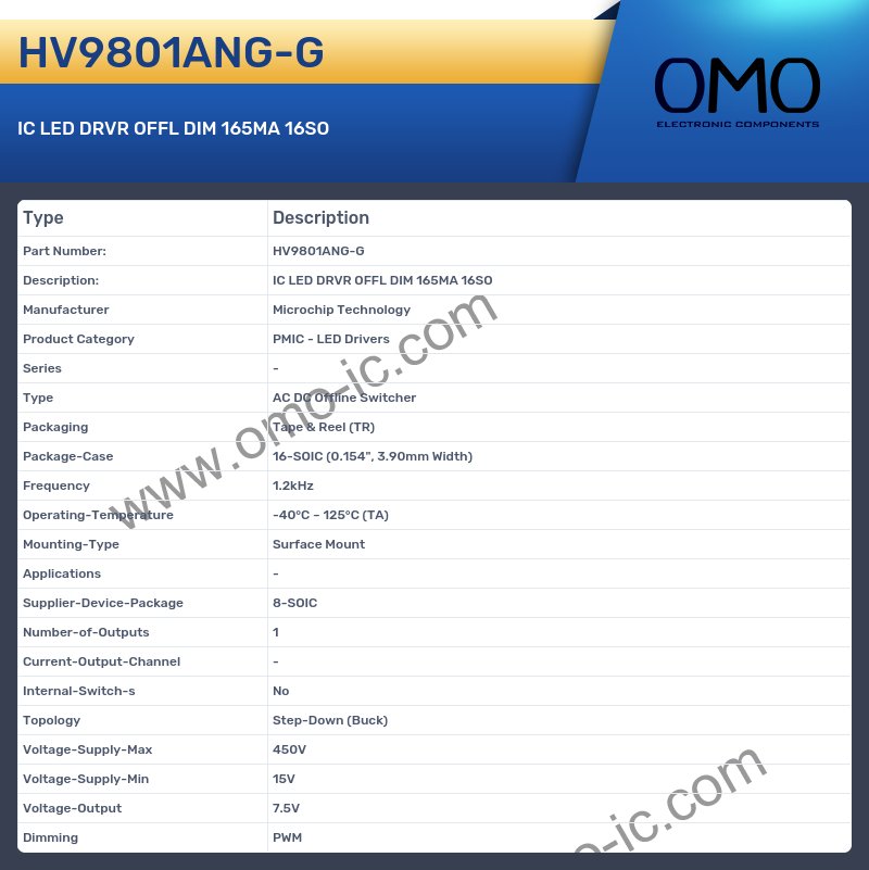 HV9801ANG-G