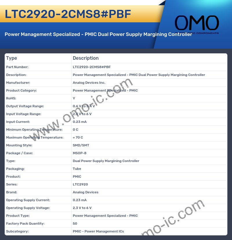 LTC2920-2CMS8#PBF