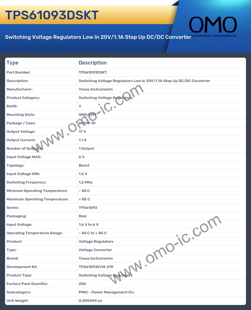 TPS61093DSKT