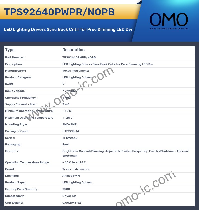 TPS92640PWPR/NOPB