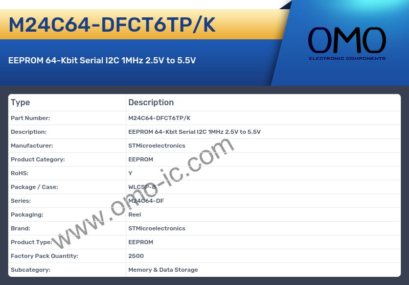 M24C64-DFCT6TP/K