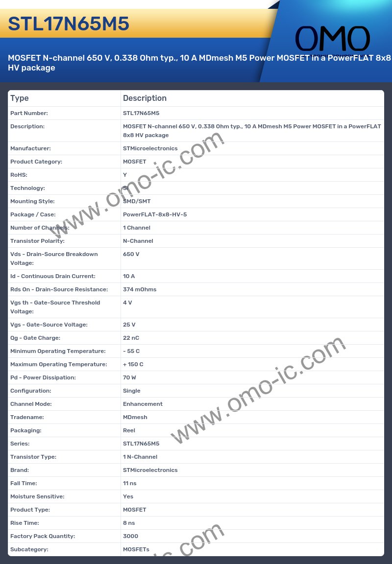 STL17N65M5