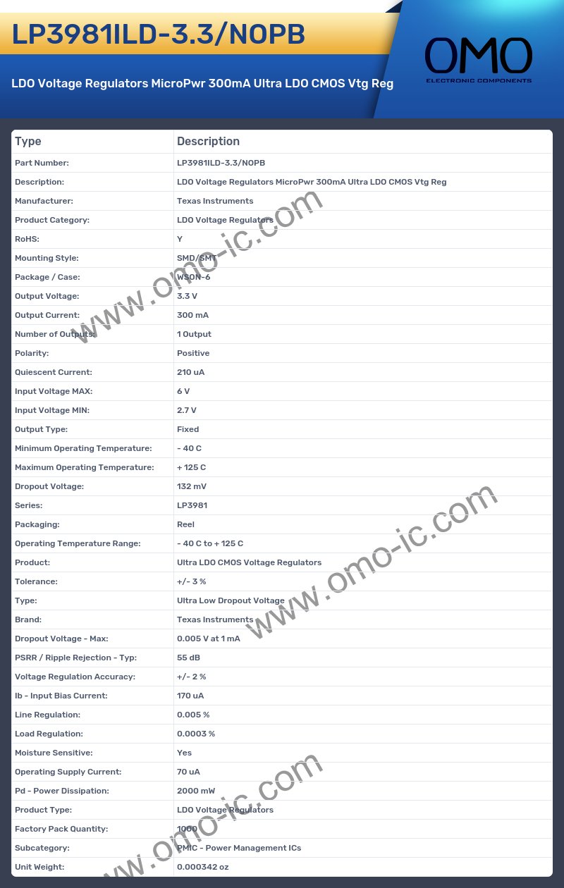 LP3981ILD-3.3/NOPB