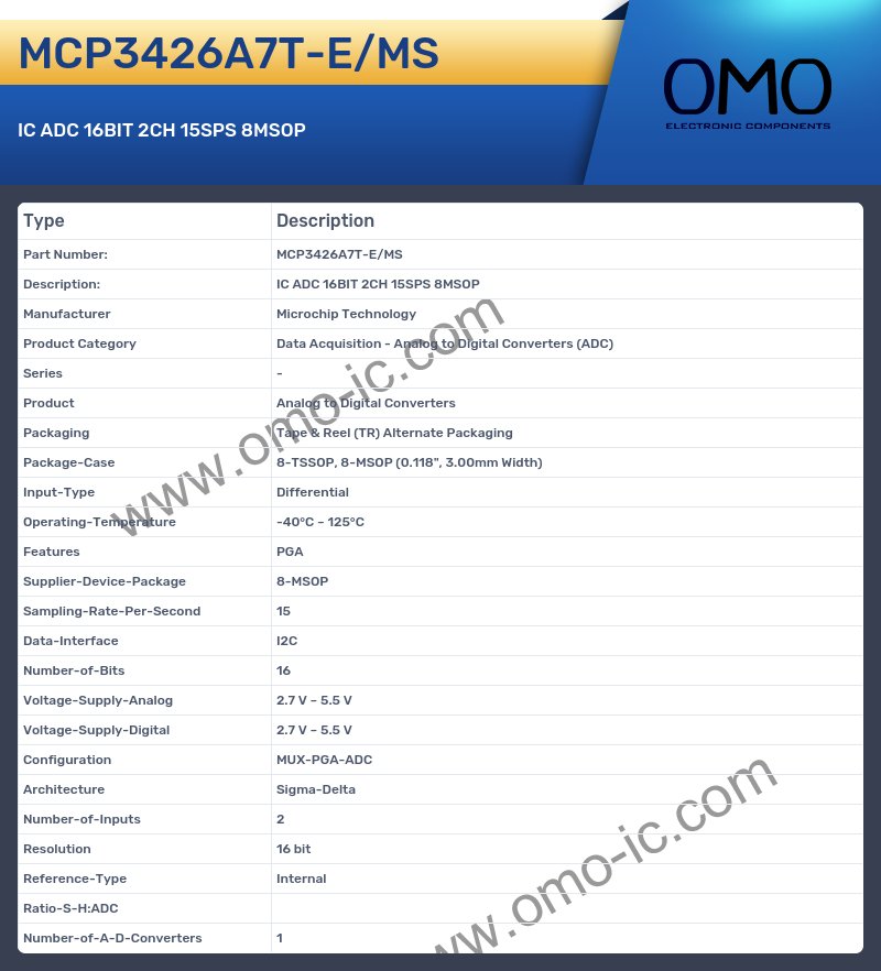 MCP3426A7T-E/MS
