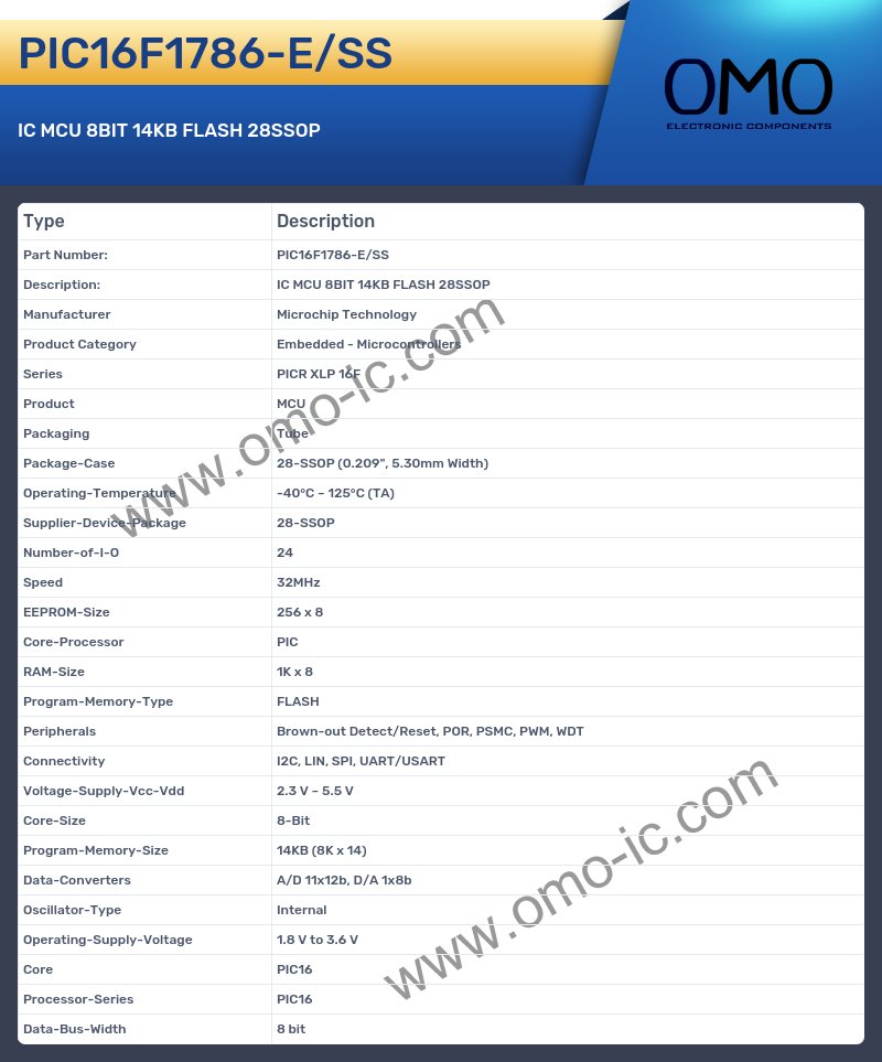 PIC16F1786-E/SS