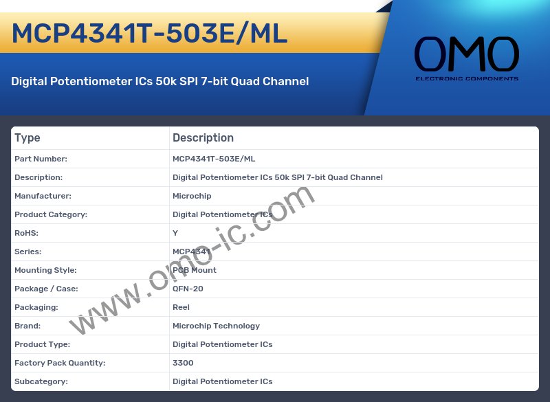 MCP4341T-503E/ML