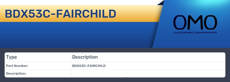 BDX53C-FAIRCHILD