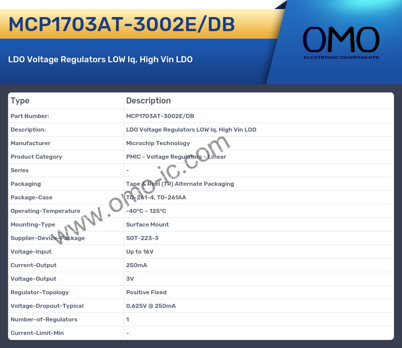 MCP1703AT-3002E/DB