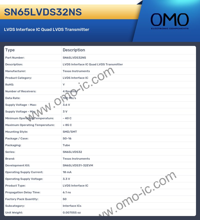 SN65LVDS32NS