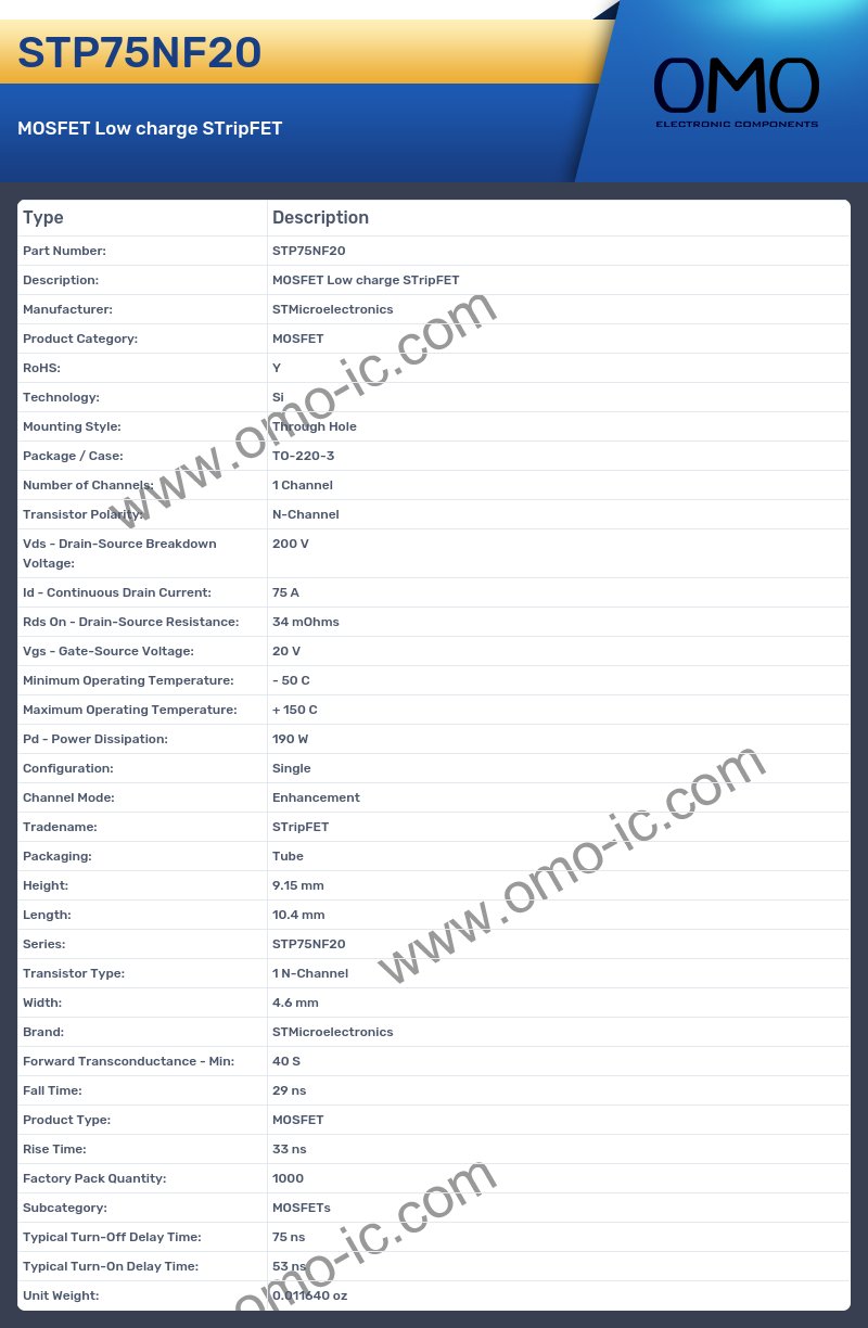 STP75NF20