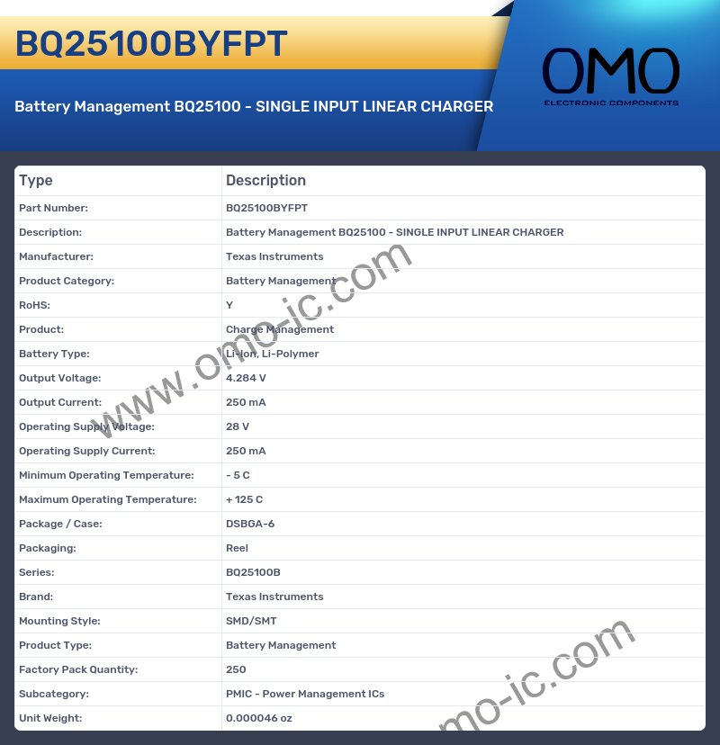 BQ25100BYFPT