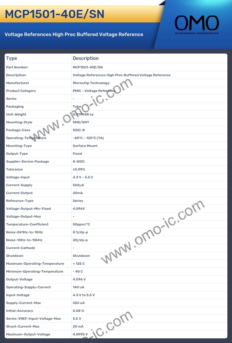 MCP1501-40E/SN