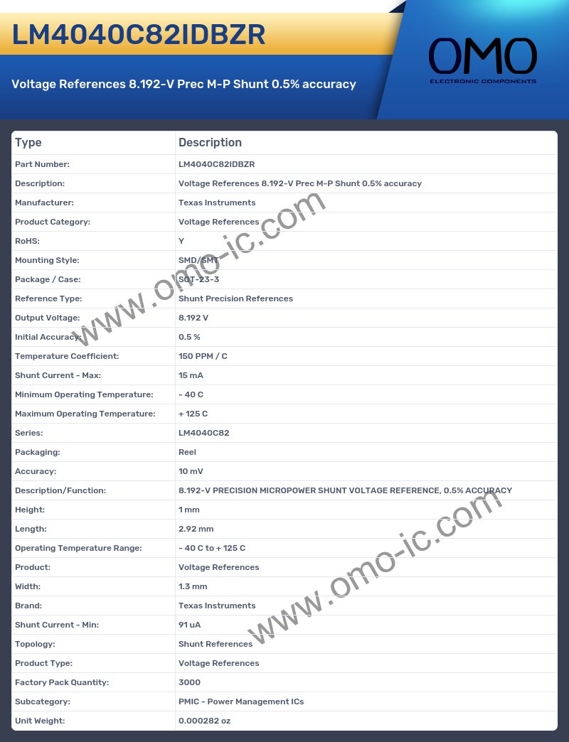 LM4040C82IDBZR
