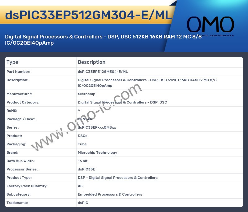 dsPIC33EP512GM304-E/ML