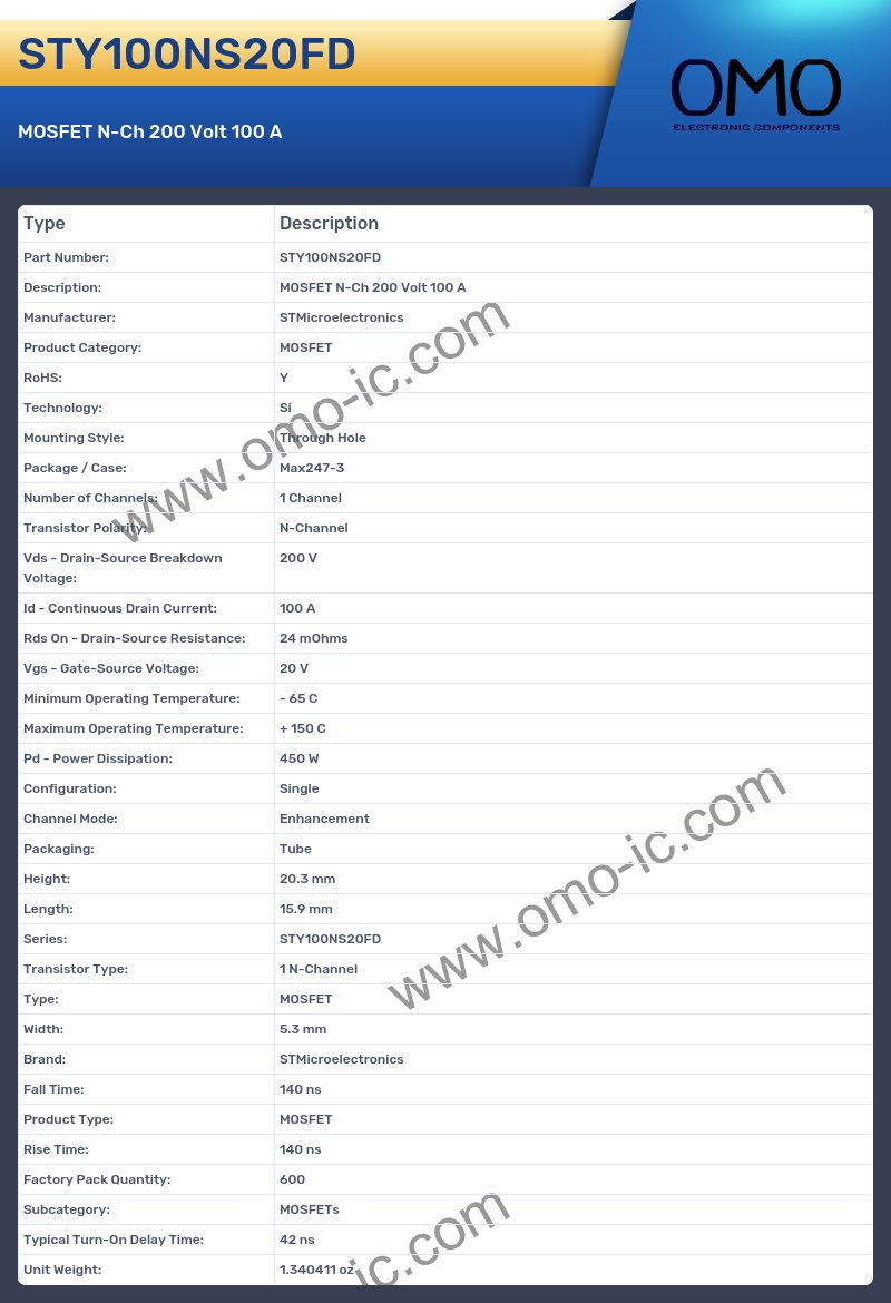 STY100NS20FD