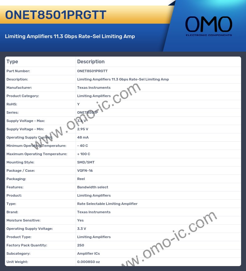 ONET8501PRGTT