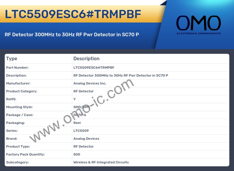 LTC5509ESC6#TRMPBF