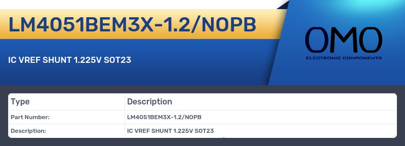 LM4051BEM3X-1.2/NOPB
